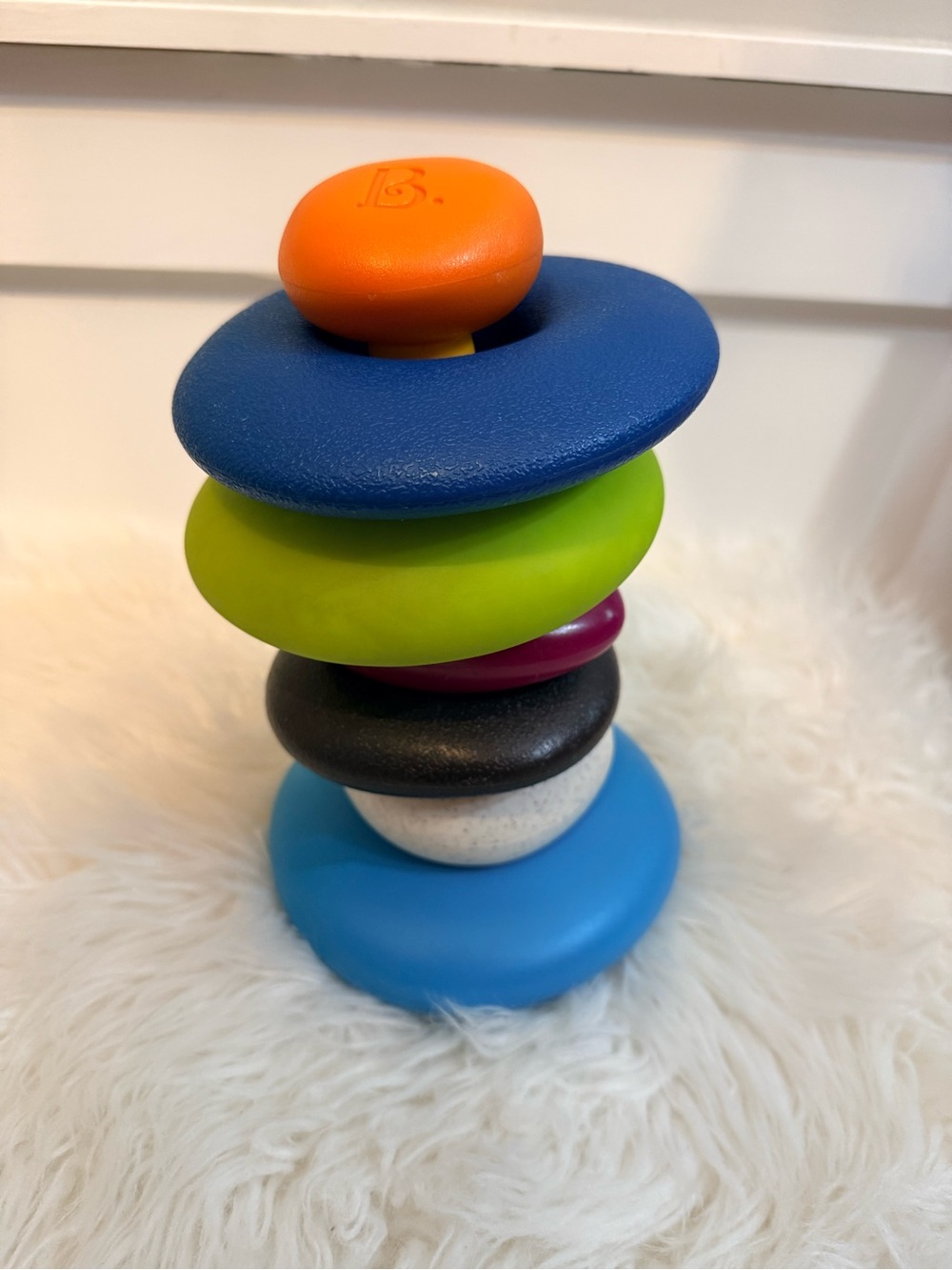 π«4/$25 β’ B. toys Skipping Stones Textured Baby Ring Stacker
